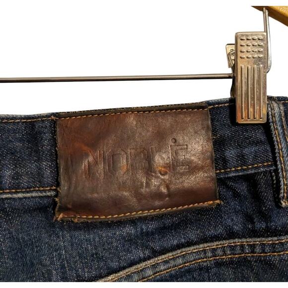 Noble Jeans Men's 32 Blue Selvedge Made in USA Button Fly - Picture 6 of 14